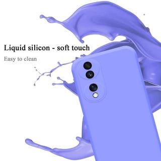 Cadorabo  Hülle für Honor 70 in LIQUID HELL LILA - Schutzhülle aus flexiblem TPU Silikon 