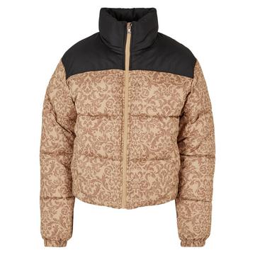 retro-daunenjacke damen aop retro