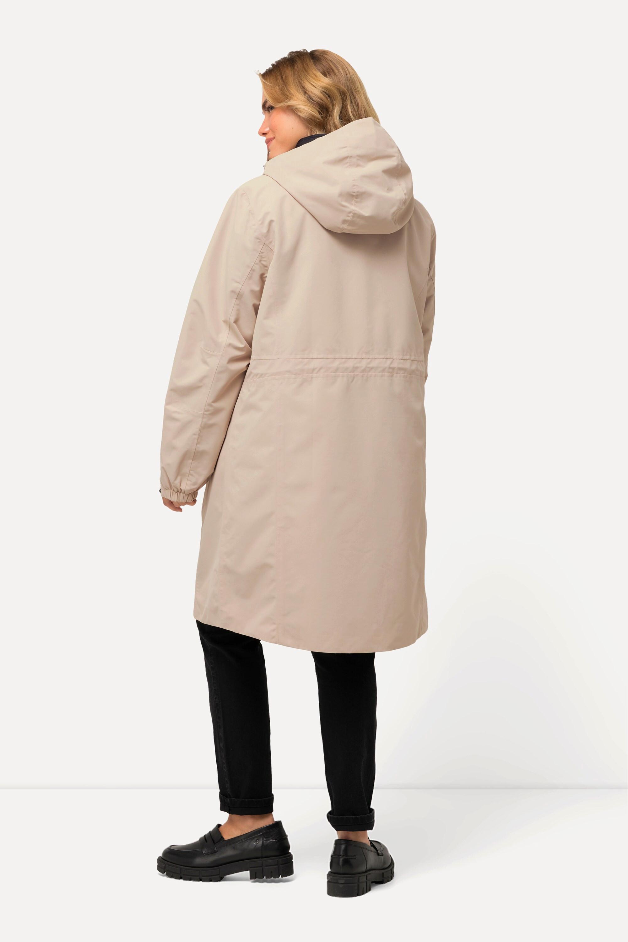 Ulla Popken  Veste technique 3-en-1 HYPRAR, imperméable, poches zippées 