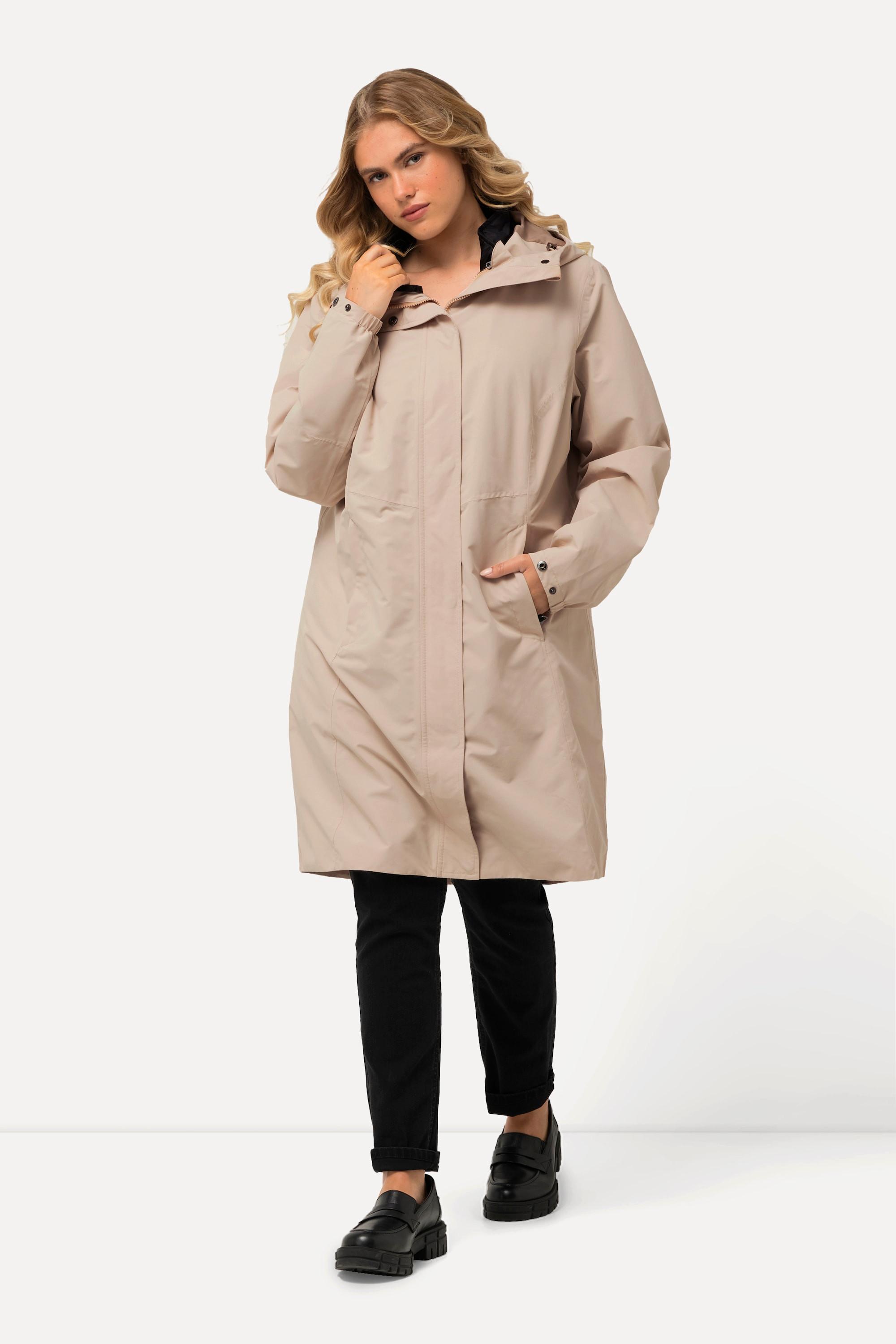 Ulla Popken  Veste technique 3-en-1 HYPRAR, imperméable, poches zippées 