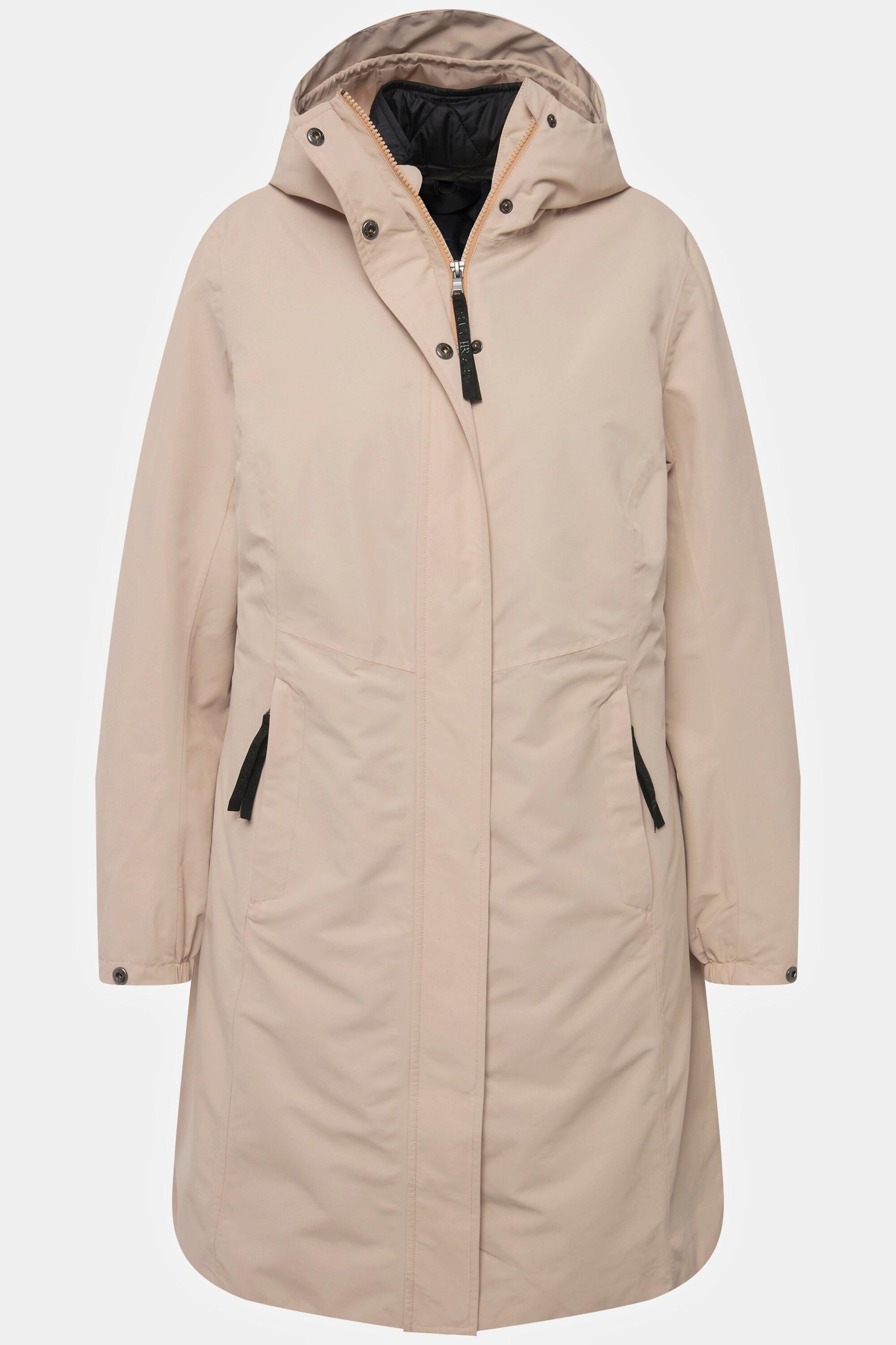 Ulla Popken  Veste technique 3-en-1 HYPRAR, imperméable, poches zippées 