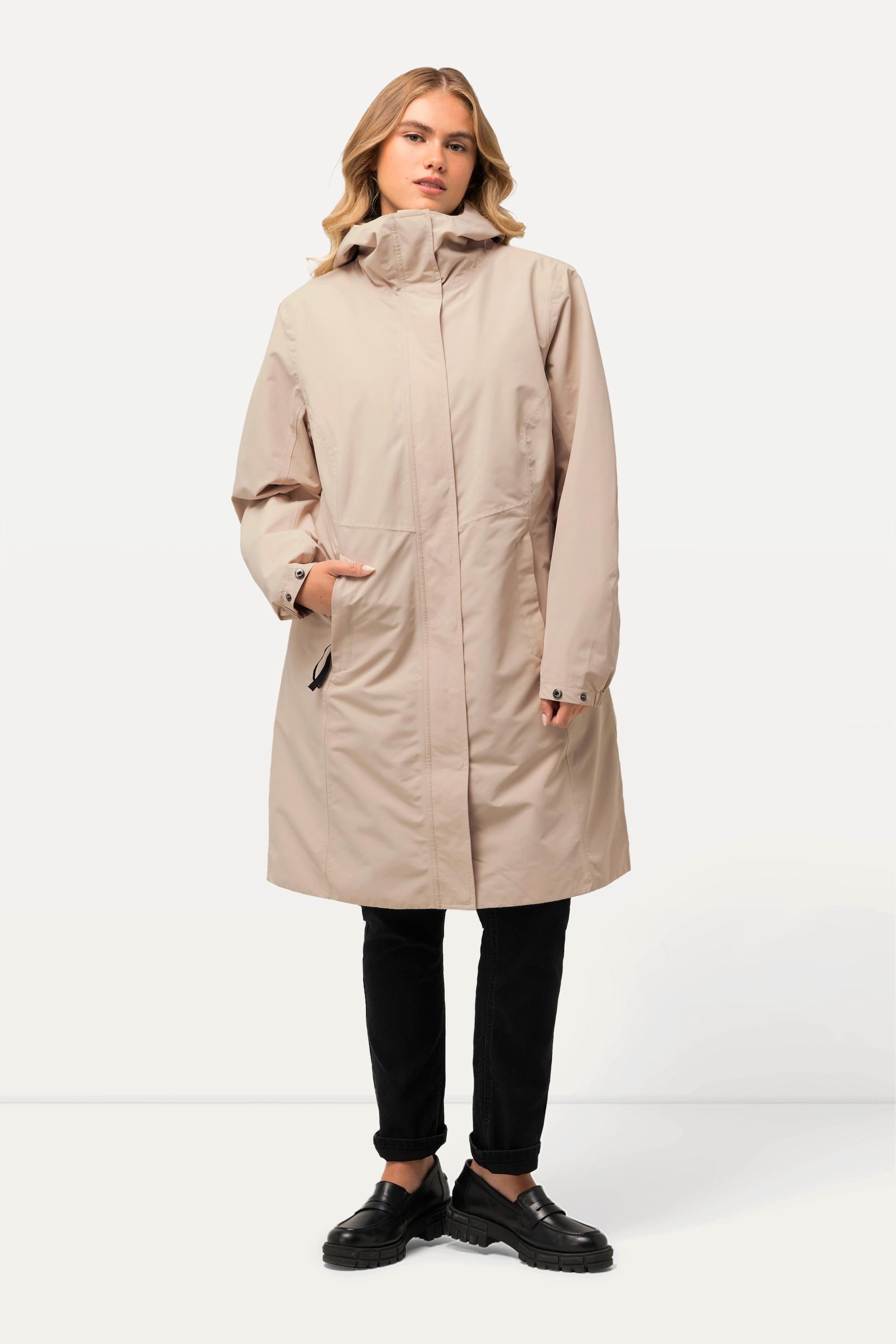 Ulla Popken  Veste technique 3-en-1 HYPRAR, imperméable, poches zippées 