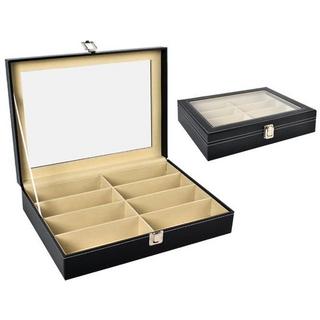 Pricenet Organisateur de lunettes avec 8 compartiments  