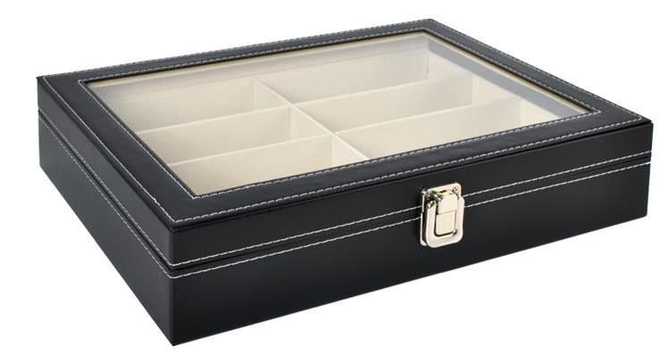 Pricenet Organisateur de lunettes avec 8 compartiments  