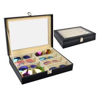 Pricenet Organisateur de lunettes avec 8 compartiments  