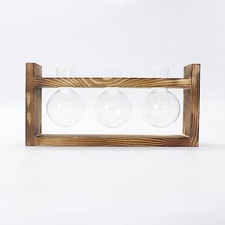 Alopini Blumenvase Vintage Kleine Vasen für Tischdekoration Modernes Glas Reagenzgläser für Blumen mit  