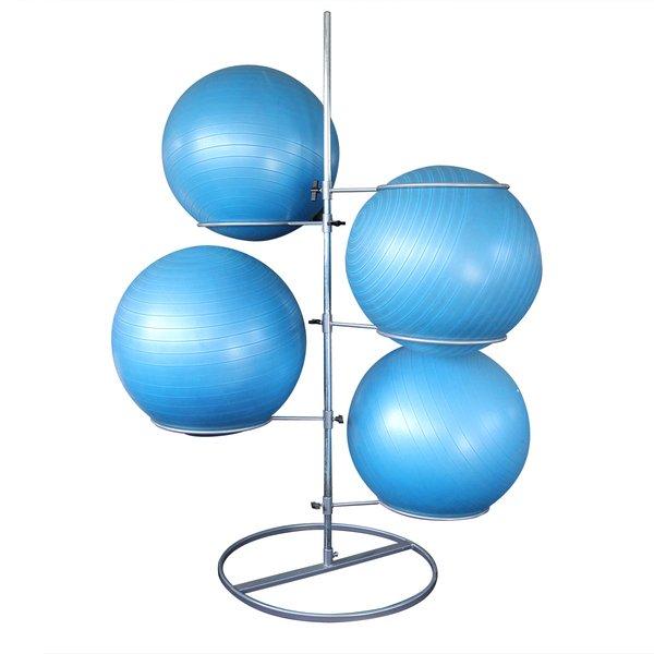 GladiatorFit  Rack de rangement pour 9 ballons de gymnastique swissball JustFit 