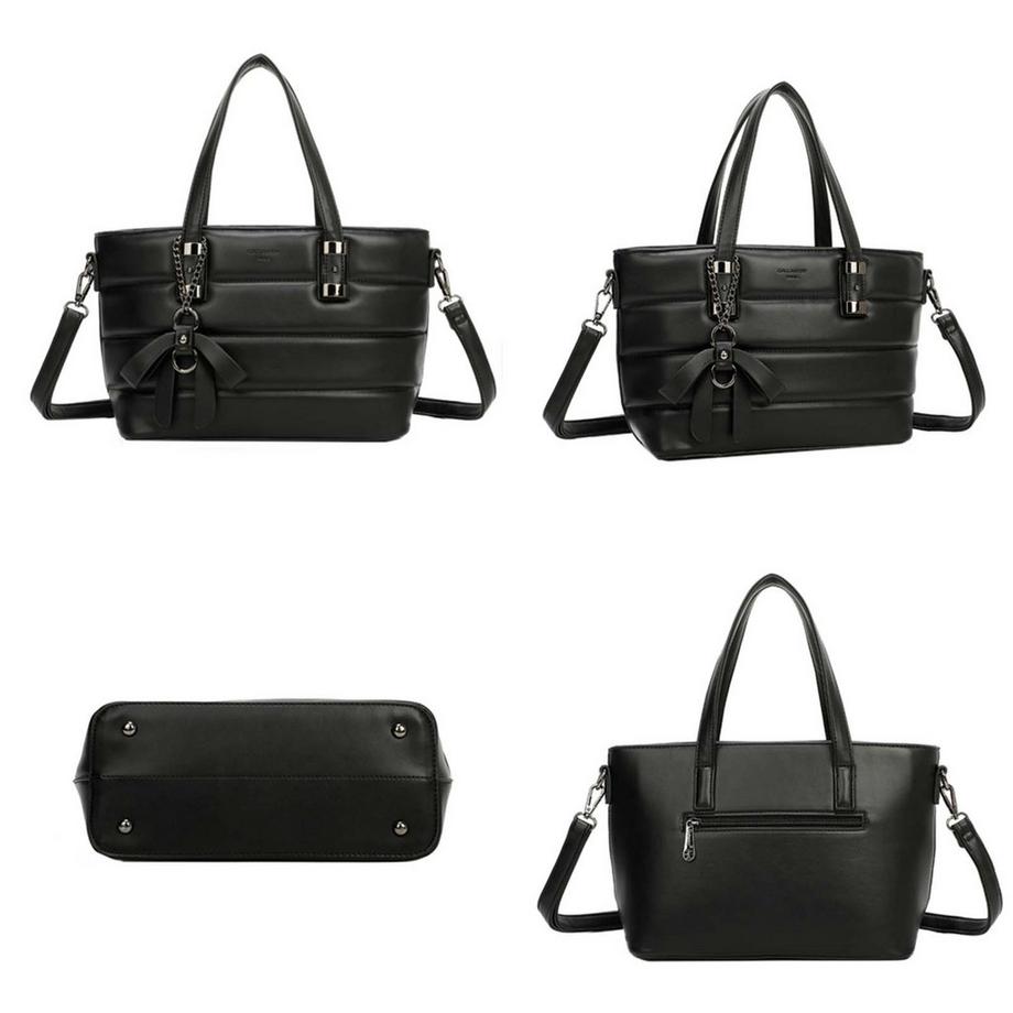 Gallantry Borsa a Mano Trapuntata con Nastro Decorativo  