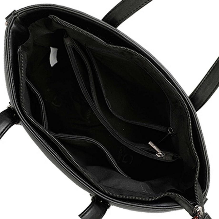 Gallantry Borsa a Mano Trapuntata con Nastro Decorativo  