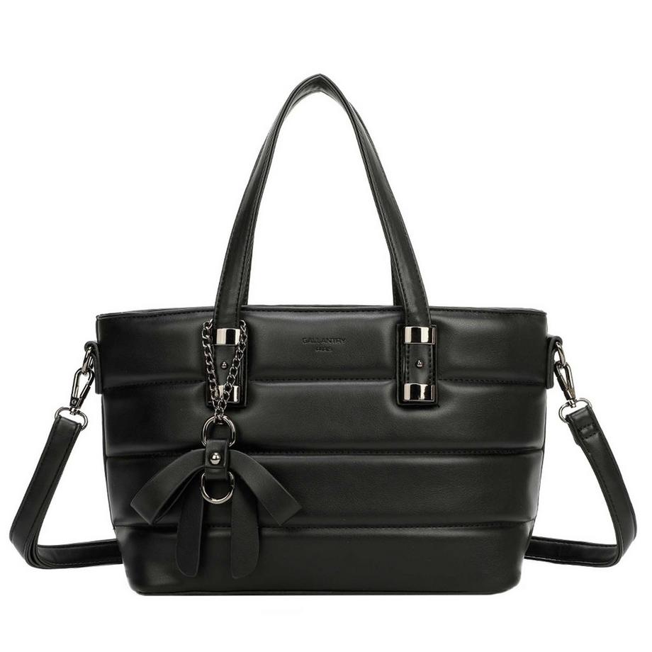 Gallantry Borsa a Mano Trapuntata con Nastro Decorativo  