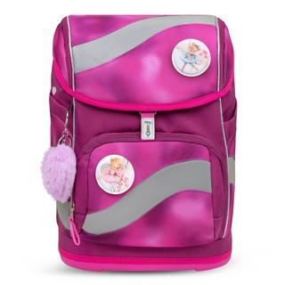 Belmil  SMARTY Schulrucksack 5-teiliges-Set Shiny Pink 