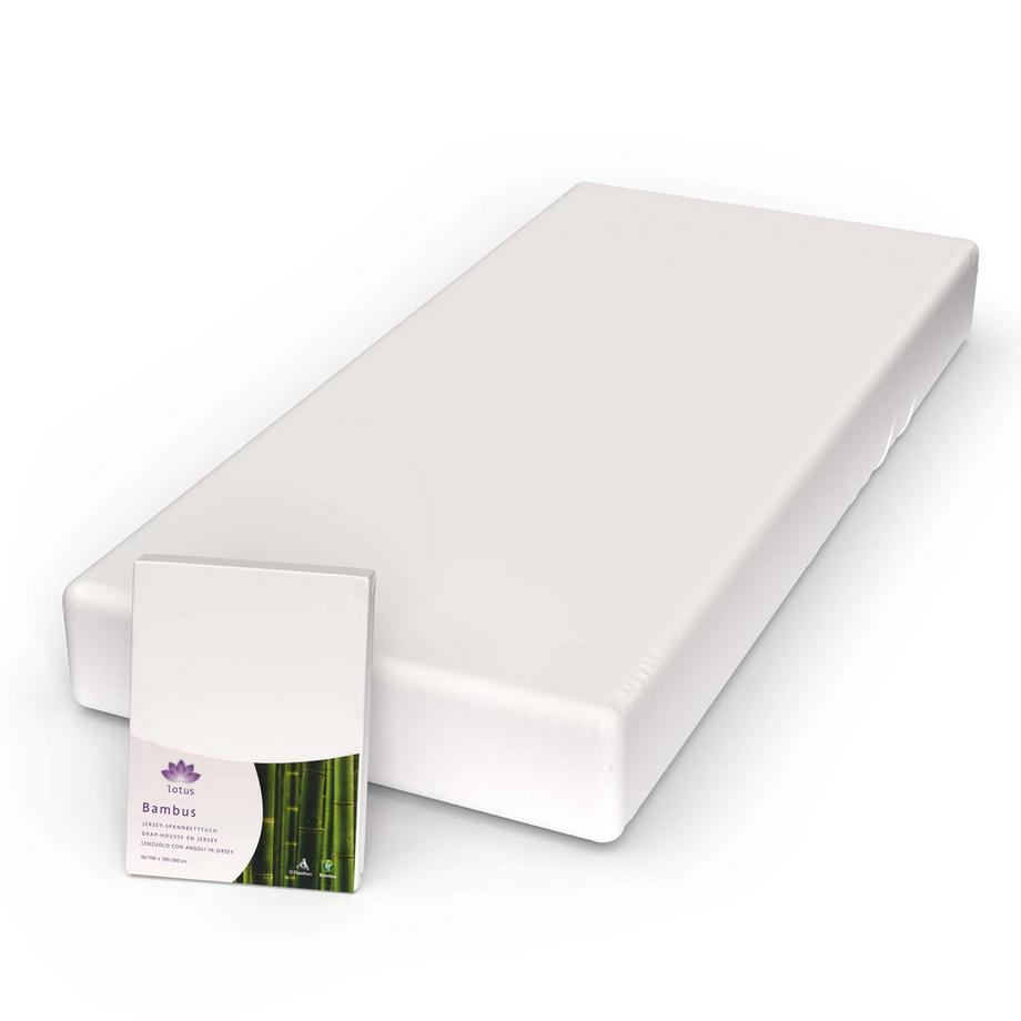 Lotus Bettwaren Lotus Bambus Jersey Fixleintuch  
