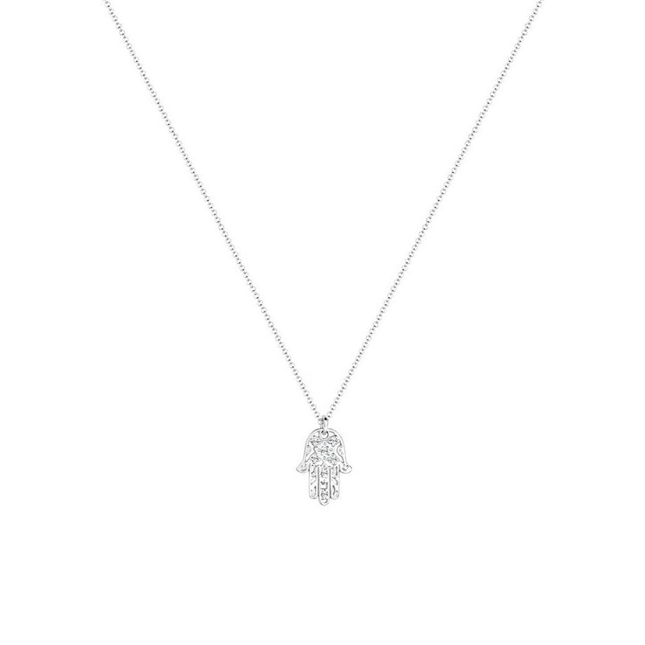 Elli  Halskette Hamsa Hand Kristalle 