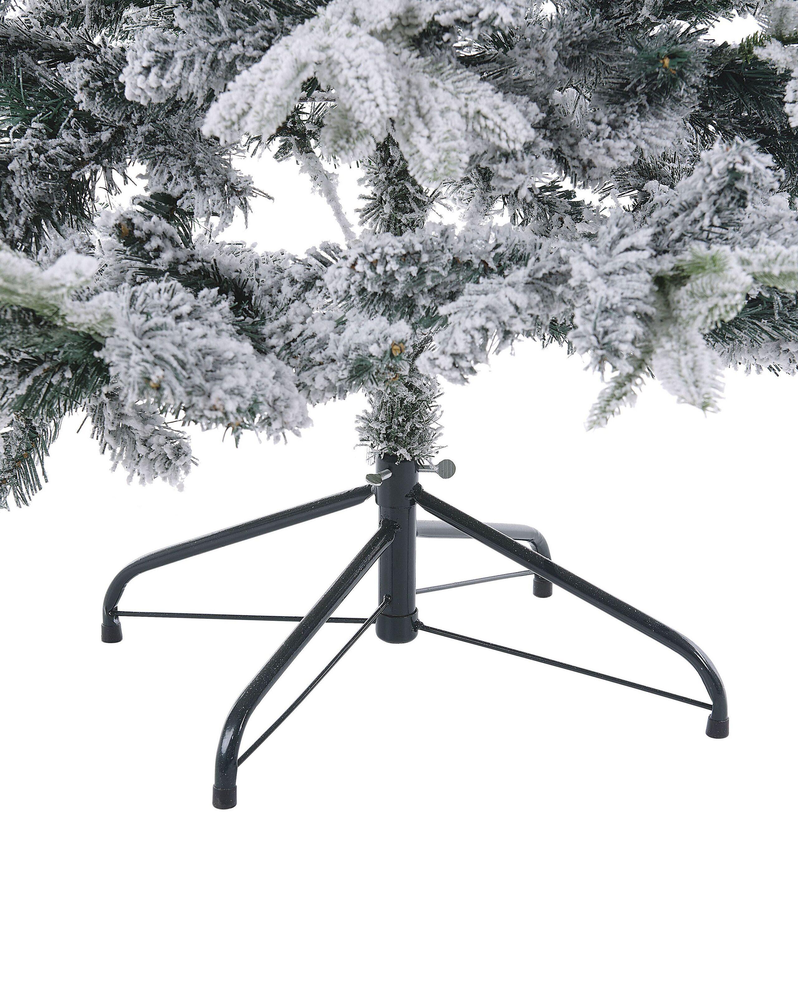 Beliani Albero natalizio innevato en Materiale sintetico Glamour TOMICHI  