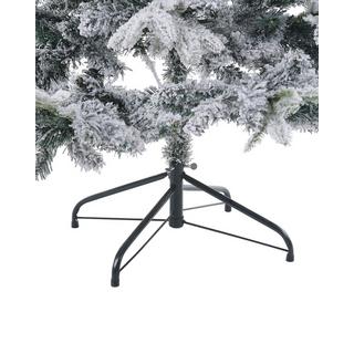 Beliani Albero natalizio innevato en Materiale sintetico Glamour TOMICHI  