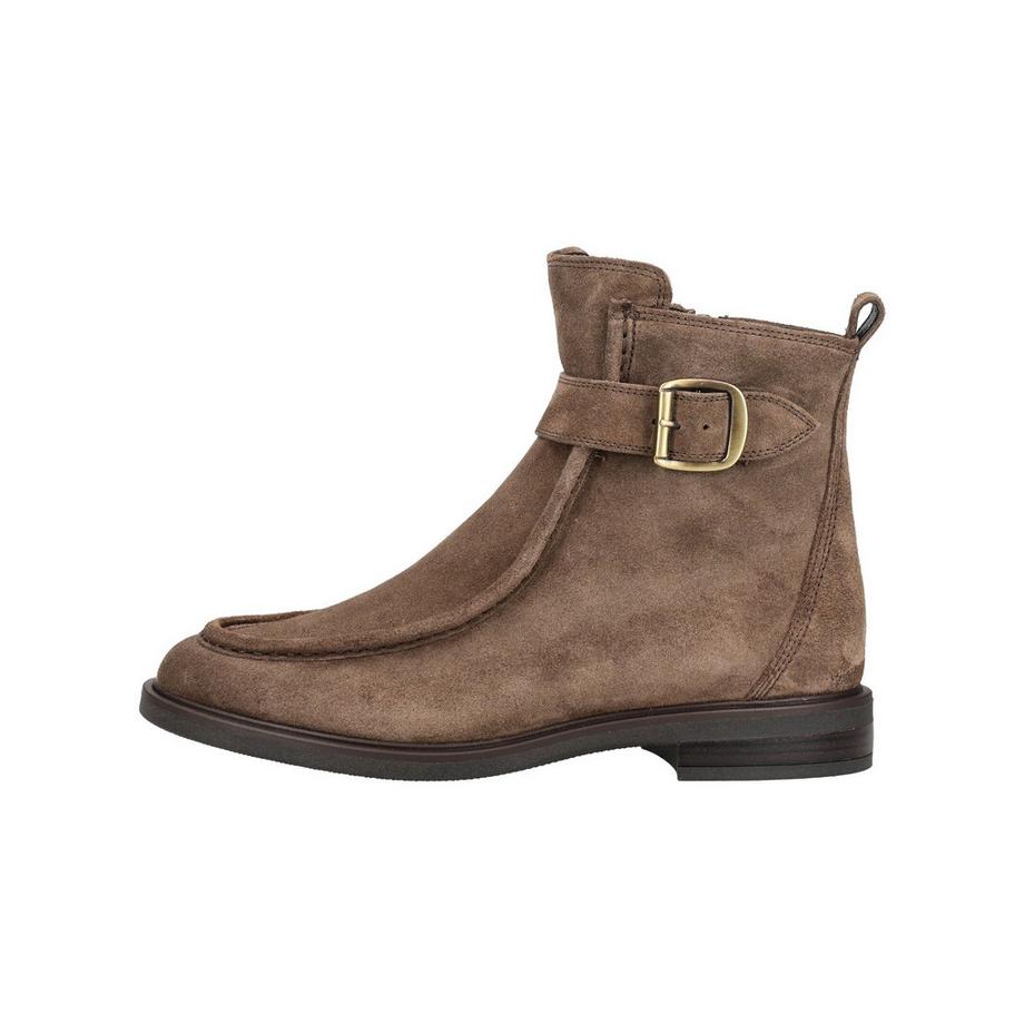 Paul Green Veloursleder Stiefelette mit Schnalle  