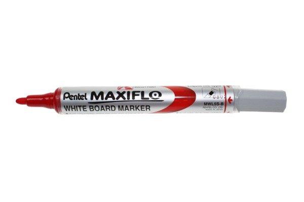 Pentel PENTEL Whiteboard Marker MAXIFLO 4mm MWL5S-B rot  