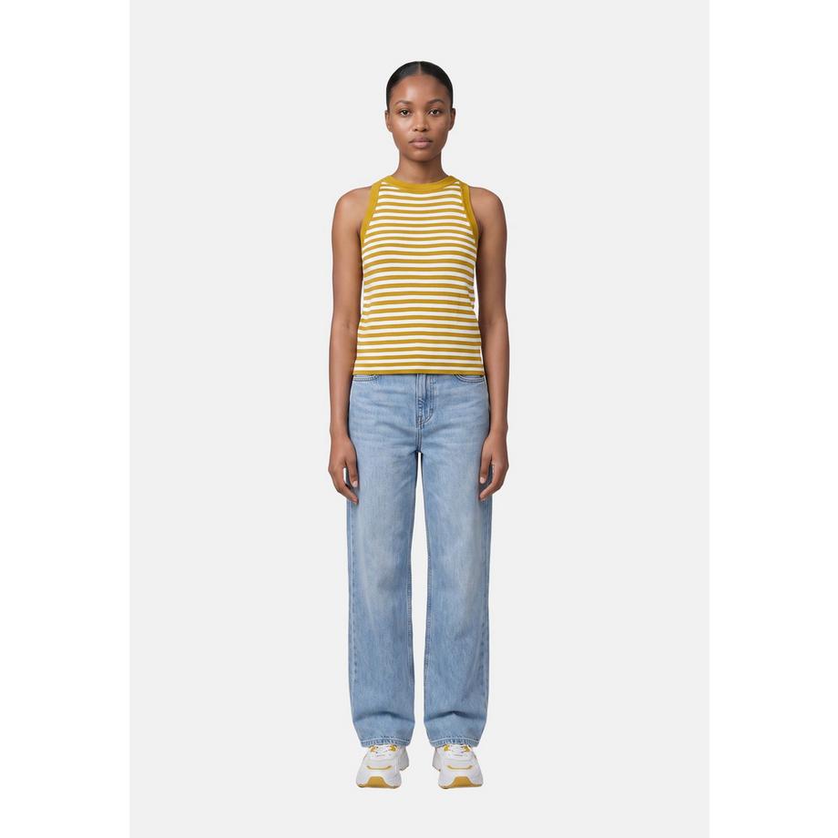 Chiara Ferretti Top sans manches à rayures  