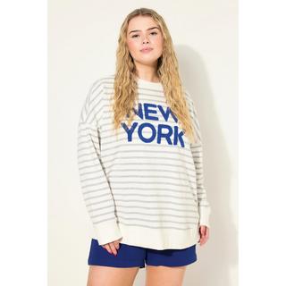 Studio Untold  Sweatshirt, very oversized, Ringel, Statement, Rundhals, Langarm 