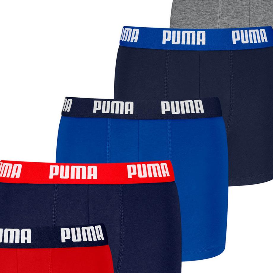 PUMA  Boxer Ragazzi Confezione da 6 Vestibilità confortevole-Everyday Basic Boxers ECOM 6P 