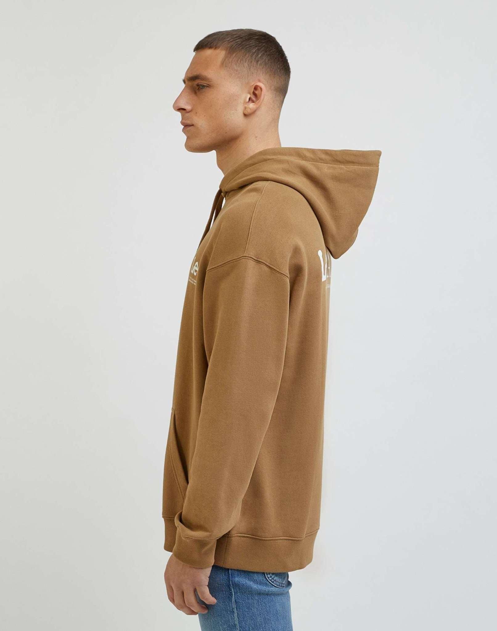 Lee  Sweatshirt Loose Logo Hoodie 