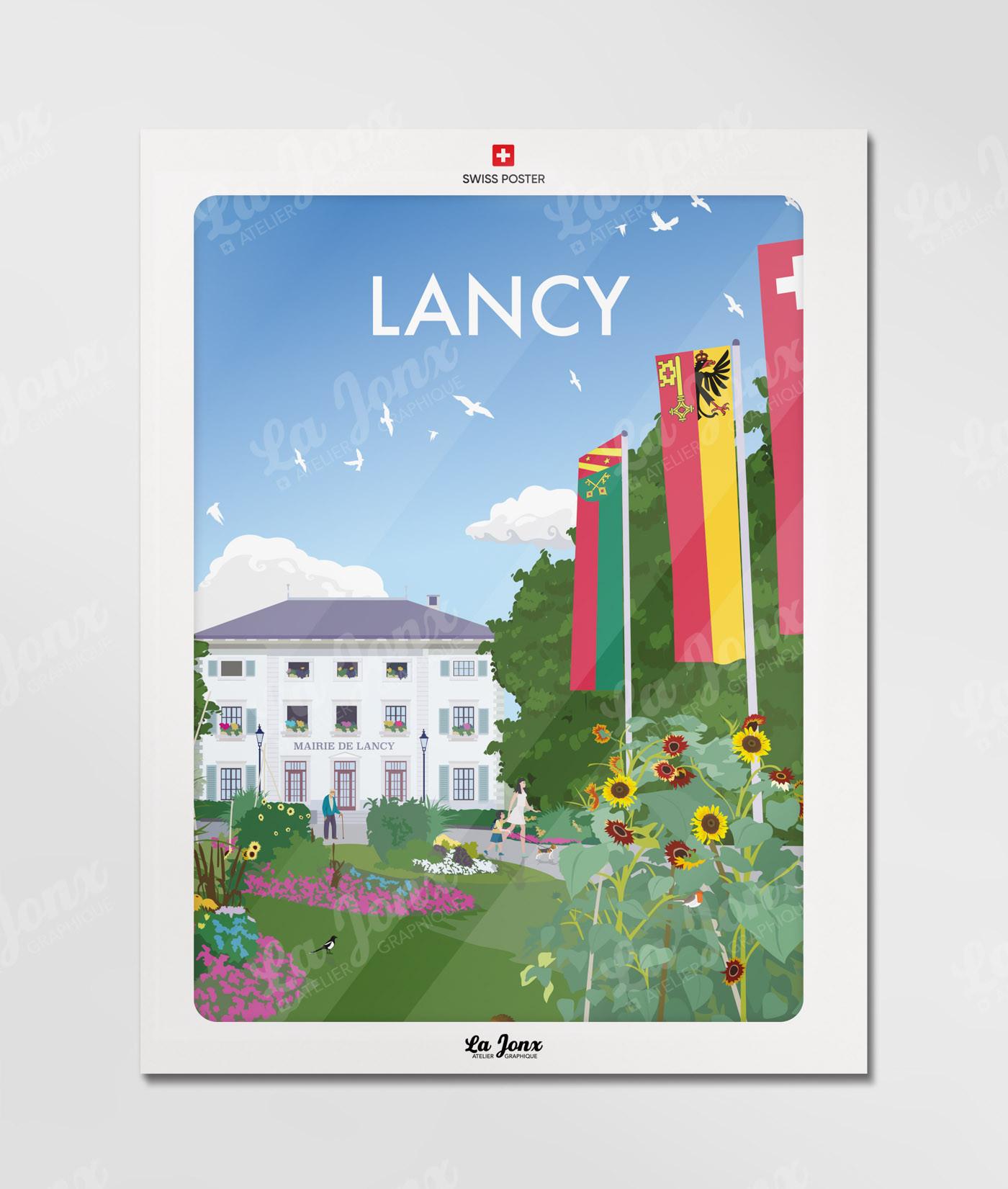 La-Jonx Affiche de Lancy  