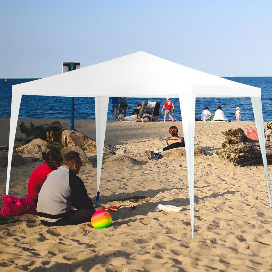 Northix  Tenda da giardino 3x3m con 4 pareti laterali rimovibili e finestre ideale per matrimoni 
