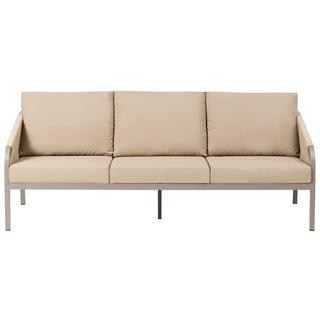 Beliani Set divani con tavolino en Alluminio Moderno MURATO  