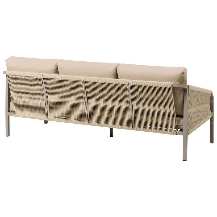 Beliani Lounge Set mit Tisch aus Aluminium Modern MURATO  