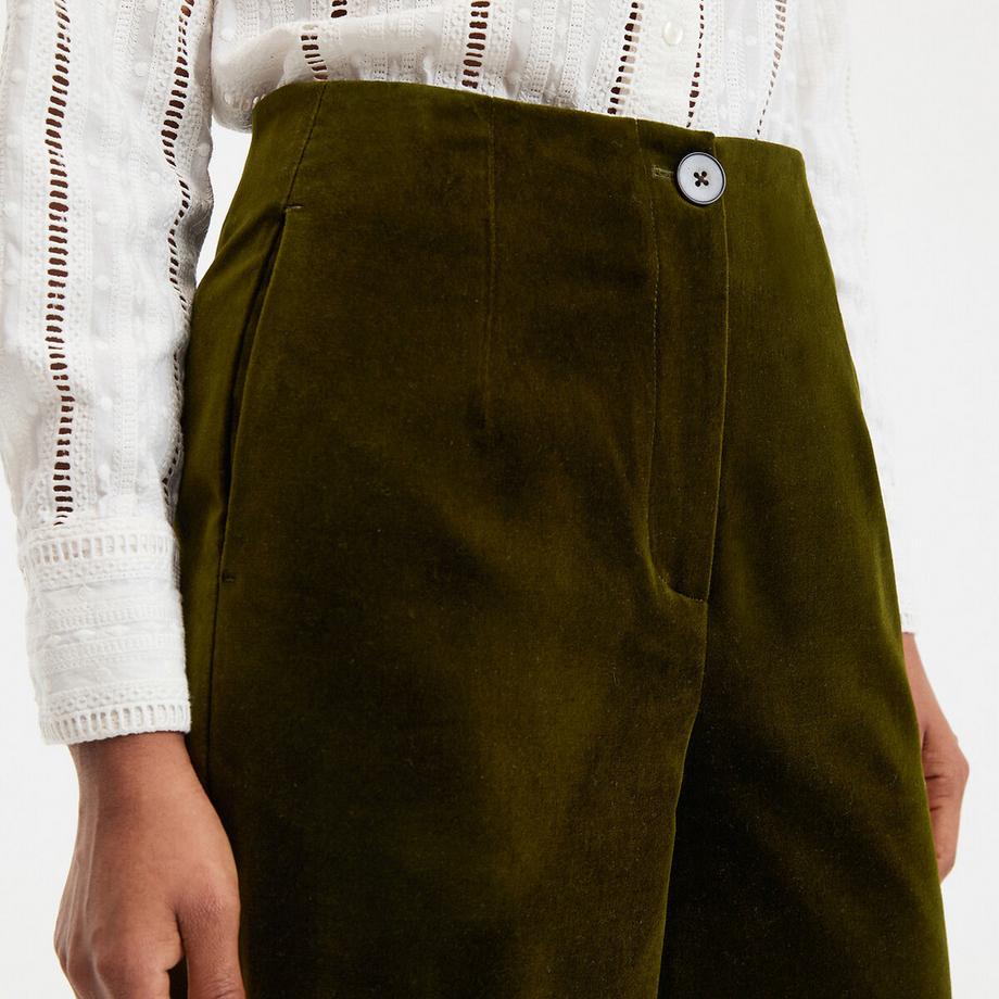 La Redoute Collections Pantalon Large Velours  