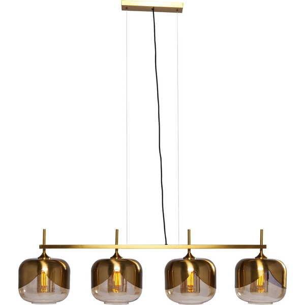 KARE Design Lampada a sospensione Golden Calice Quattro Ø25cm  