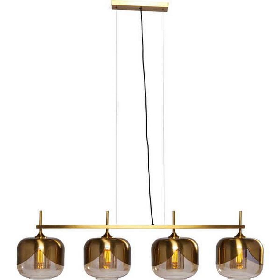 KARE Design Lampada a sospensione Golden Calice Quattro Ø25cm  