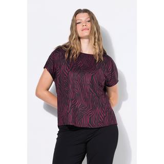 Studio Untold Elastisches Color Zebra Sport Top  