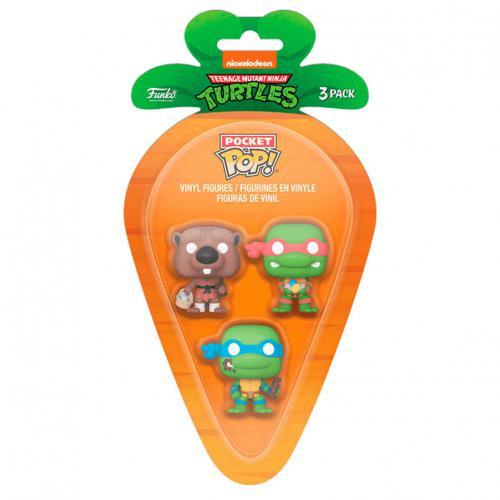 Funko  Funko POP! Carrot Pocket: Splinter Leonardo Raphael 