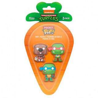 Funko  Funko POP! Carrot Pocket: Splinter Leonardo Raphael 