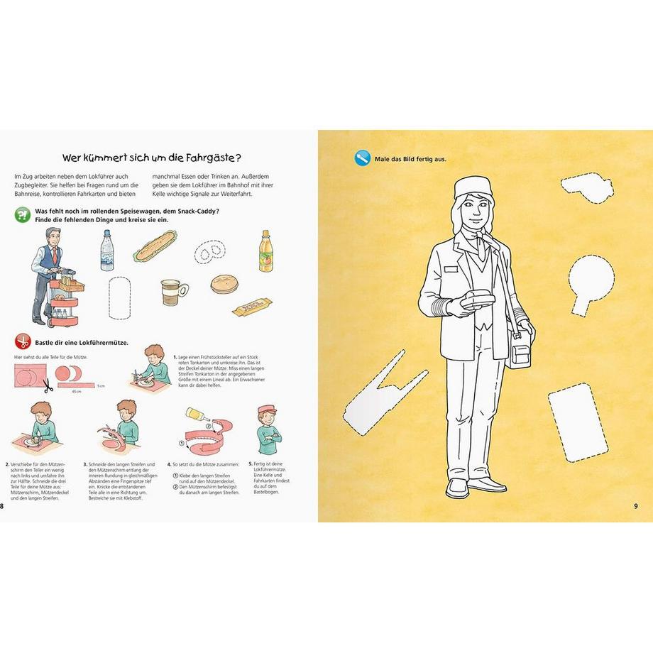 Ravensburger  Wieso? Weshalb? Warum? aktiv-Heft Eisenbahn 
