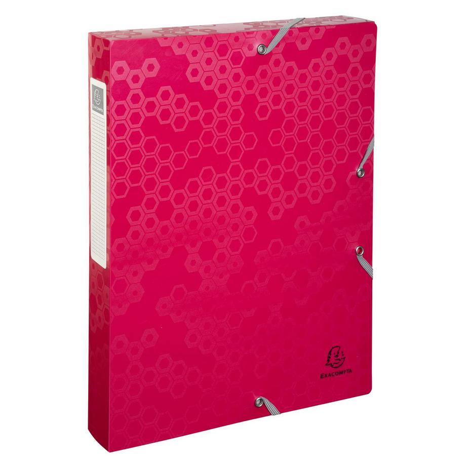 Exacompta Boite de classement polypropylène recyclé Maïa dos 40mm - A4 - x 8  