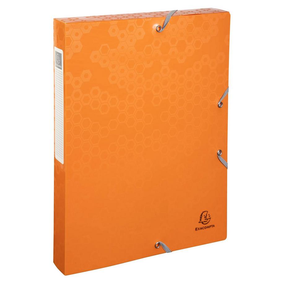 Exacompta Boite de classement polypropylène recyclé Maïa dos 40mm - A4 - x 8  