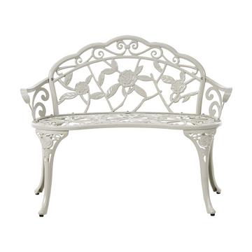 Banc de jardin en Aluminium Traditionnel PIURA