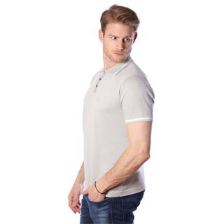 Bellemere New York  Poloshirt aus Tencel mit Streifendetail 