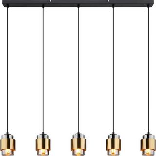 mutoni light Hängeleuchte Milley Metall matt 5xE27  