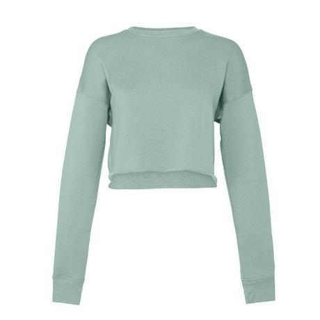 Bella + Canvas Kurz geschnittenes Fleece Oberteil  