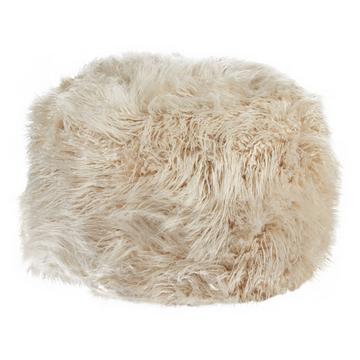 Pouf en Fourrure synthétique Boho TUKKI
