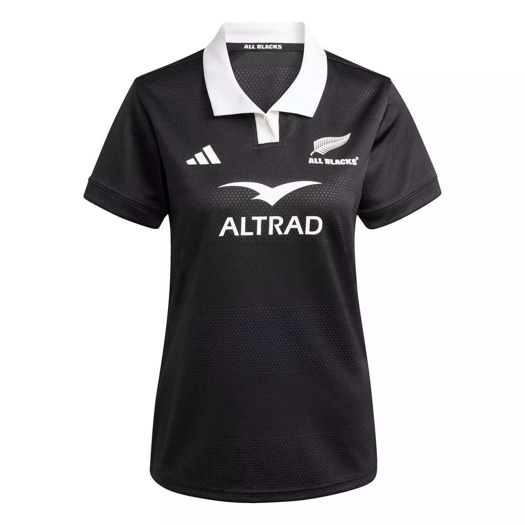 adidas - All Blacks Rugbytrikot, Kurzärmlig, 40, Schwarz
