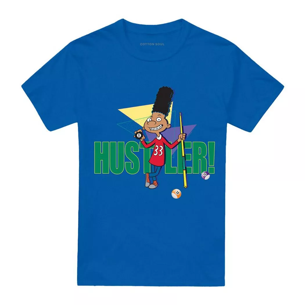 Arnold - Hustler! T-Shirt, für Damen, Königsblau, Größe S