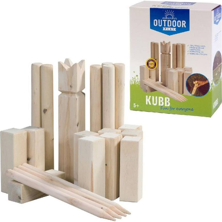 OUTDOOR PLAY  Kubb Spiel 