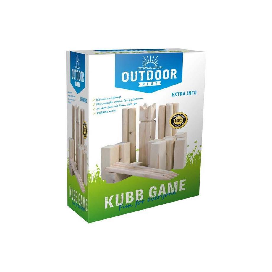 OUTDOOR PLAY  Kubb Spiel 