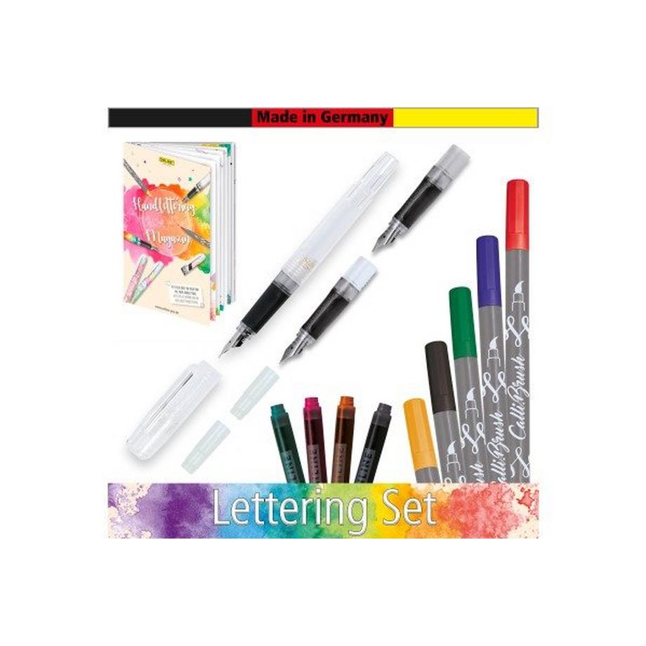 Online ONLINE Best Lettering Set BachelorIce 54133 M/1.4/EF+Tinte+Call.Brush ass.  