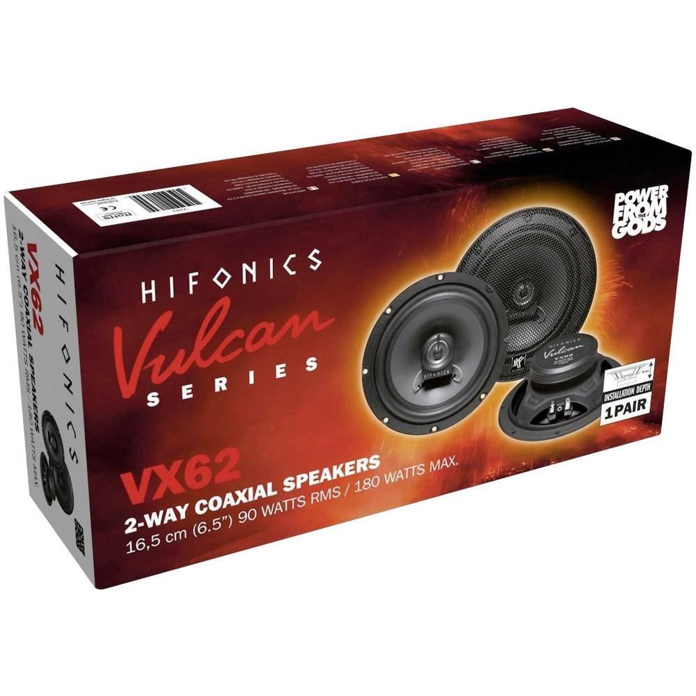 Hifonics  Haut-parleur coaxial 2 voies à encastrer 