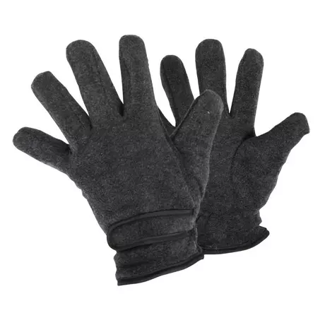 Floso  Thinsulate Gants thermiques Polaires (3M 40g) Charcoal Black